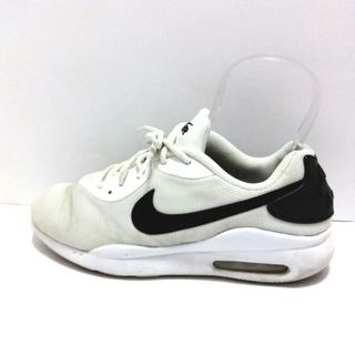 ナイキ(NIKE)のNIKE(ナイキ) スニーカー メンズ エアーマックスオケト AQ2235-100 白×黒 化学繊維×レザー(スニーカー)