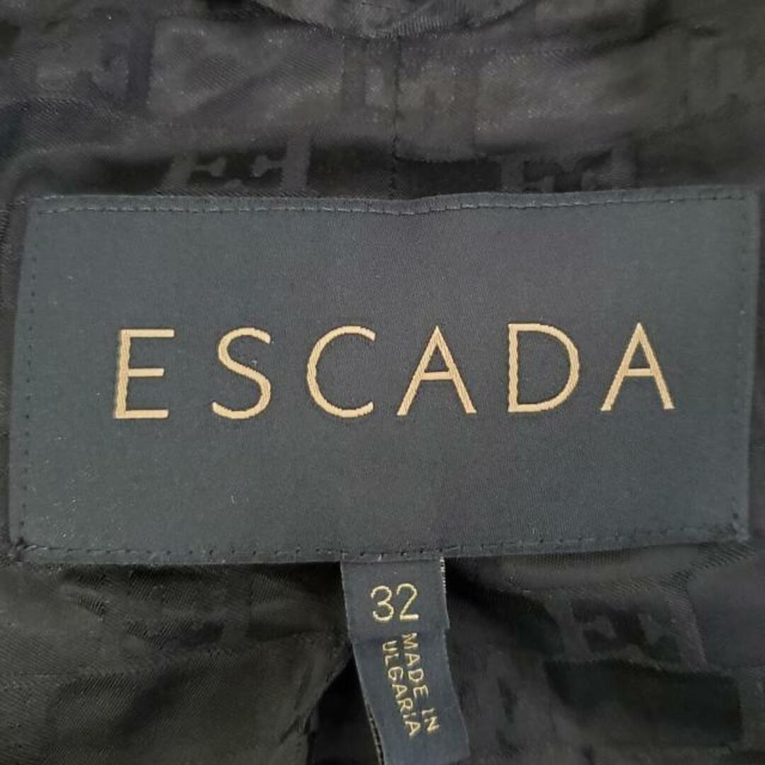 ESCADA(エスカーダ)のESCADA(エスカーダ) ジャケット サイズ32 S レディース美品  - 黒×ベージュ 長袖/ゼブラ柄/春/秋 レディースのジャケット/アウター(その他)の商品写真