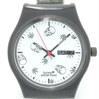 ルシアンペラフィネ(Lucien pellat-finet)のlucien pellat-finet(ルシアンペラフィネ) 腕時計 - ボーイズ スカル 白(腕時計)