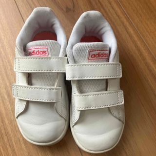 アディダス(adidas)のadidasスニーカー　ピンク　13.5cm(スニーカー)