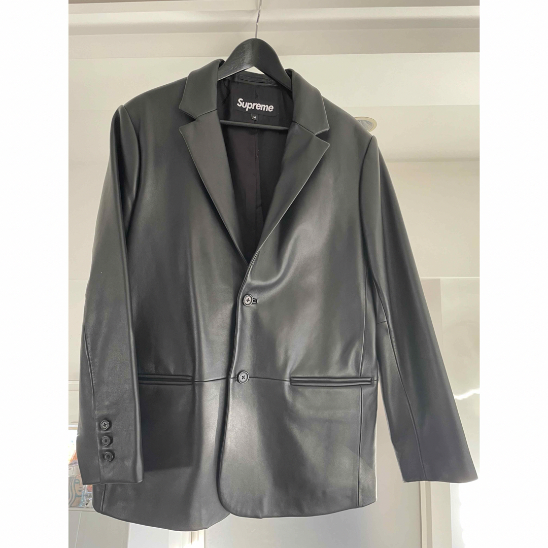 supreme leather blazer 22FW | フリマアプリ ラクマ
