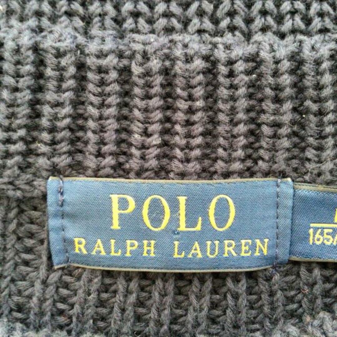 POLO RALPH LAUREN(ポロラルフローレン)のPOLObyRalphLauren(ポロラルフローレン) 長袖セーター サイズM レディース - ダークネイビー クルーネック レディースのトップス(ニット/セーター)の商品写真