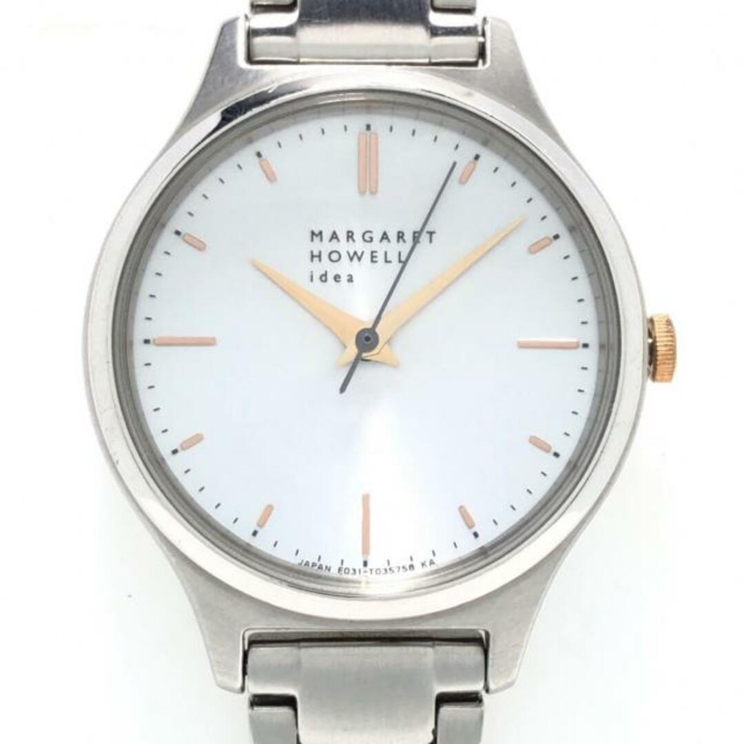 MargaretHowell(マーガレットハウエル) 腕時計 - E031-T023606 レディース シルバー
