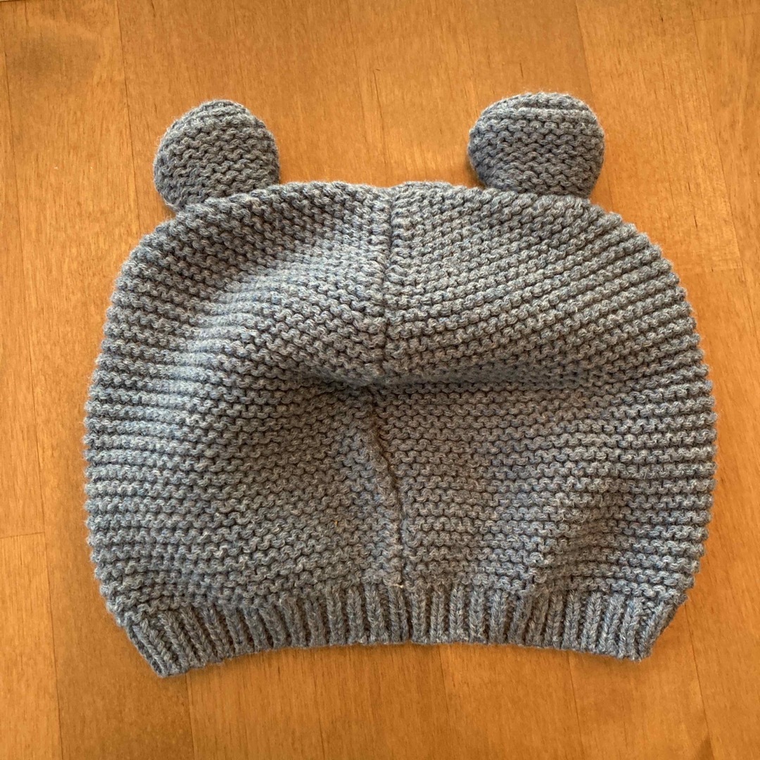 babyGAP(ベビーギャップ)のBaby gap クマ耳　ニット帽 ニットキャップ キッズ/ベビー/マタニティのこども用ファッション小物(帽子)の商品写真