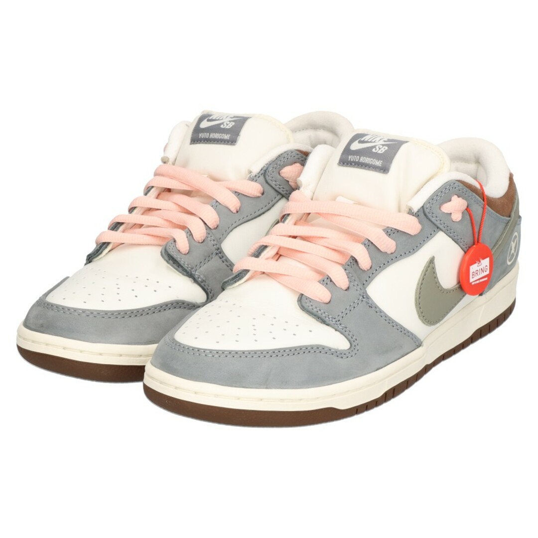 NIKE(ナイキ)のNIKE ナイキ xYuto Horigome SB DUNK LOW PRO QS 堀米 雄斗 ダンクーロープロ ローカット スニーカー グレー/ピンク/ブラウン US9.5/27.5cm FQ1180 001 メンズの靴/シューズ(スニーカー)の商品写真