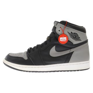 ナイキ(NIKE)のNIKE ナイキ AIR JORDAN1 RETRO HIGH OG SHADOW エアジョーダン1 レトロ ハイカットスニーカー シャドー グレー/ブラック 555088-013 US11/29cm(スニーカー)