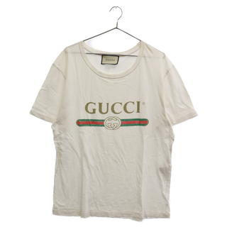 Gucci - グッチ ロゴ バックプリント Vネック Tシャツ GUCCIの通販 by 