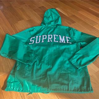 シュプリーム(Supreme)のsupreme シュプリームchampionハーフジップ パーカージャケットS(ナイロンジャケット)