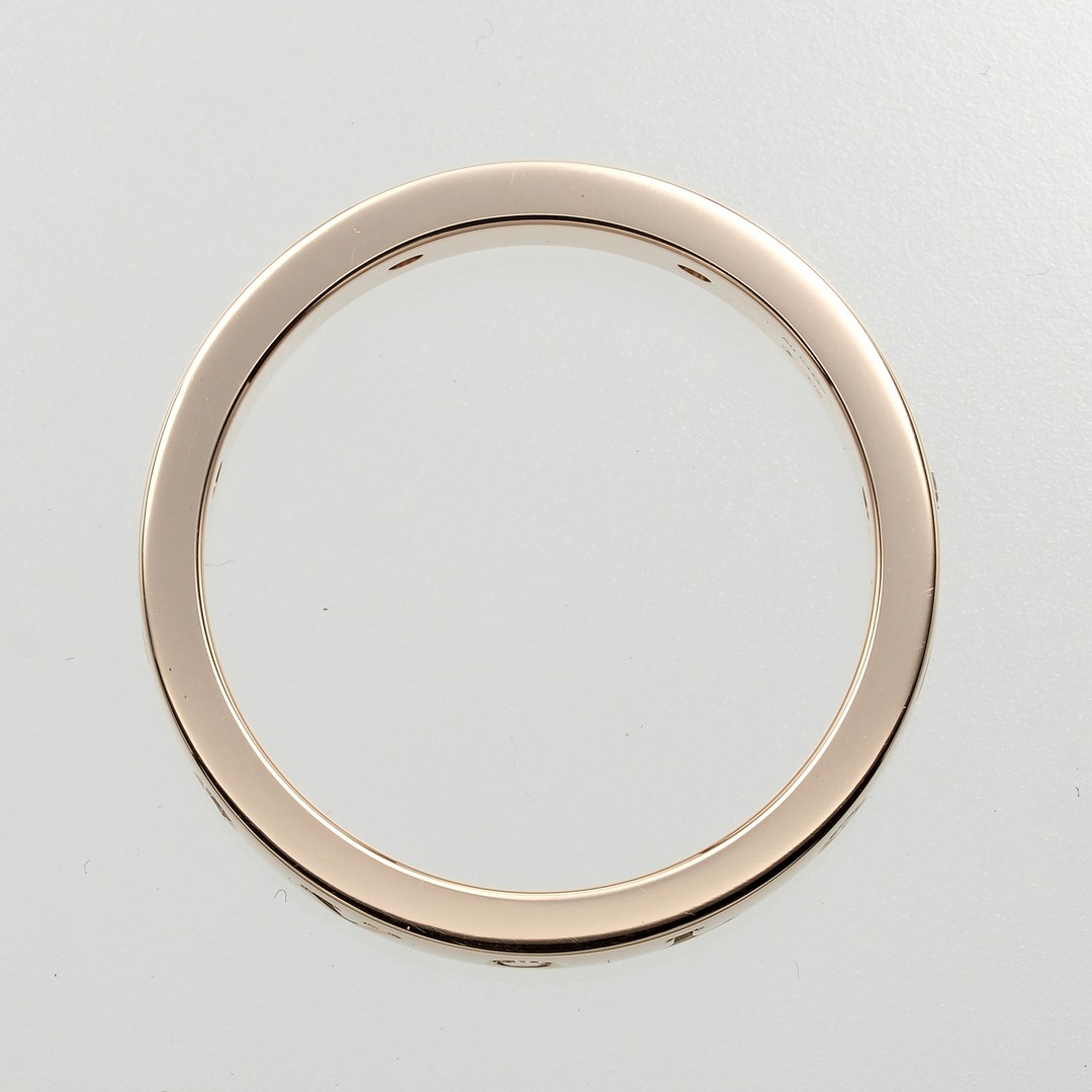 BVLGARI(ブルガリ)の【BVLGARI】ブルガリ ブルガリ ブルガリ ローマンソルベ K18ピンクゴールド×7P ダイヤモンド 24号 約10.67g メンズ リング・指輪 メンズのアクセサリー(リング(指輪))の商品写真