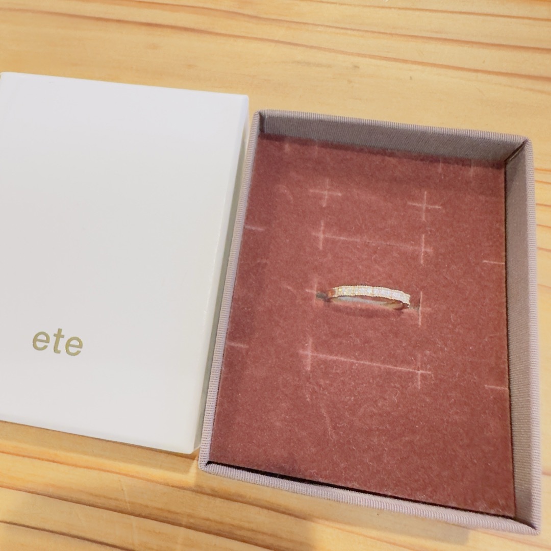 ete(エテ)のエテ　K18 リング　ダイヤモンド レディースのアクセサリー(リング(指輪))の商品写真