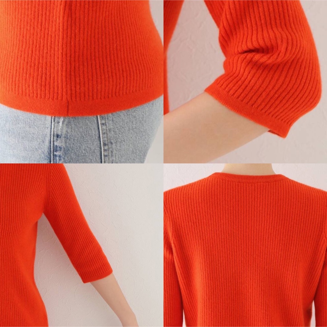 L'Appartement DEUXIEME CLASSE(アパルトモンドゥーズィエムクラス)の新品　L'Appartement Cashemere Rib Knit レディースのトップス(ニット/セーター)の商品写真