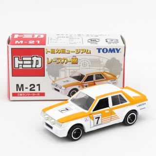 トミカシリーズ(トミカシリーズ)のトミカミュージアム レースカー館 三菱ランサーターボ 中国製 TOMICA トミカ M-21 模型 美品(ミニカー)