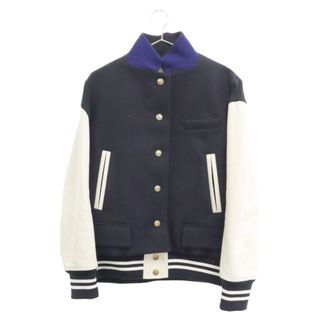 サカイ(sacai)のSacai サカイ 20AW ドッキング スタンドカラー スタジアムジャケット ネイビー 20-05209(スタジャン)