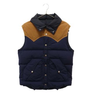 SOPHNET. ソフネット 2 TONE DOWN VEST ツートーン ダウンベスト ブルー/ブラウン SOPH-123070