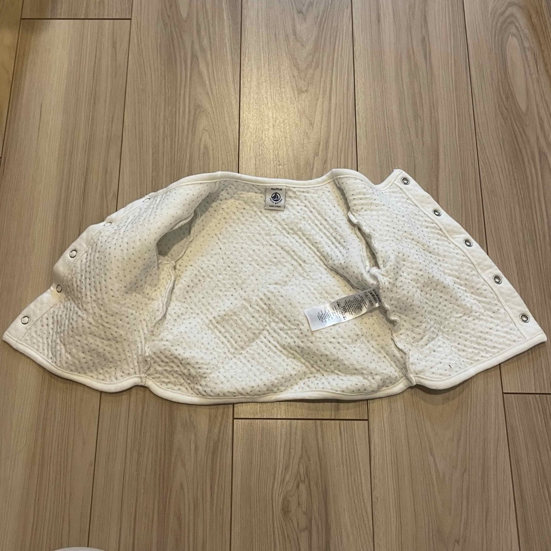 PETIT BATEAU(プチバトー)のPETIT BATEAU プチバトー カーディガン 81cm 18ヶ月 キッズ/ベビー/マタニティのベビー服(~85cm)(カーディガン/ボレロ)の商品写真