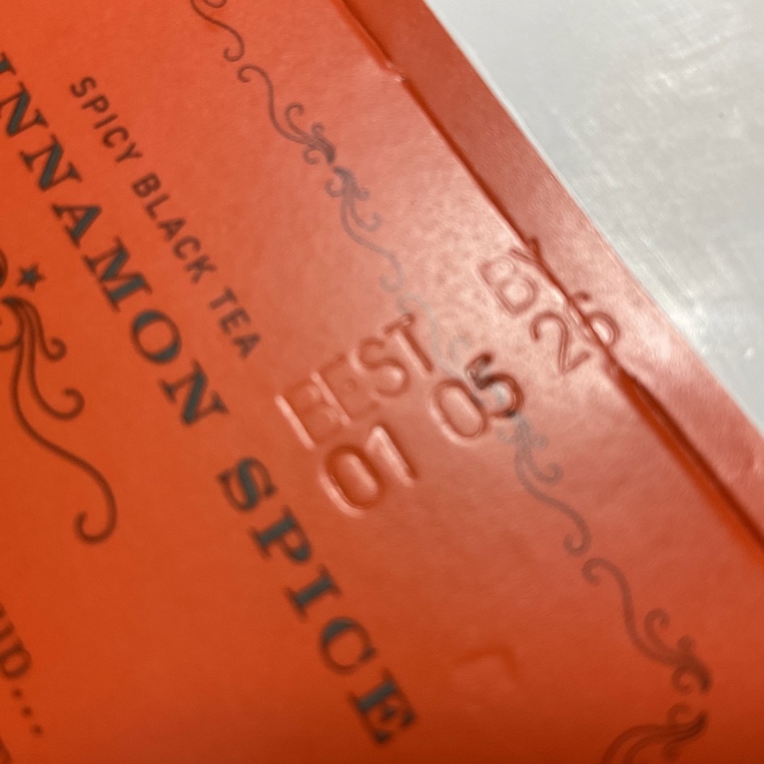 HARNEY&SONS ホットシナモンスパイス　個包装ティーバッグ　紅茶 食品/飲料/酒の飲料(茶)の商品写真