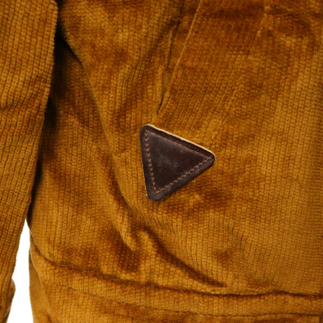 WILLIAM BARRY ウィリアムバリー 70s VINATGE コーデュロイボアランチコート ビンテージ ブラウン メンズのジャケット/アウター(フライトジャケット)の商品写真