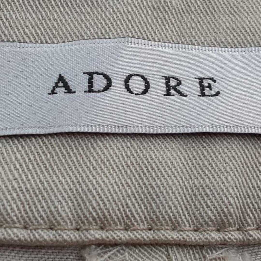 ADORE(アドーア)のADORE(アドーア) パンツ サイズ36 S レディース - ベージュ フルレングス レディースのパンツ(その他)の商品写真