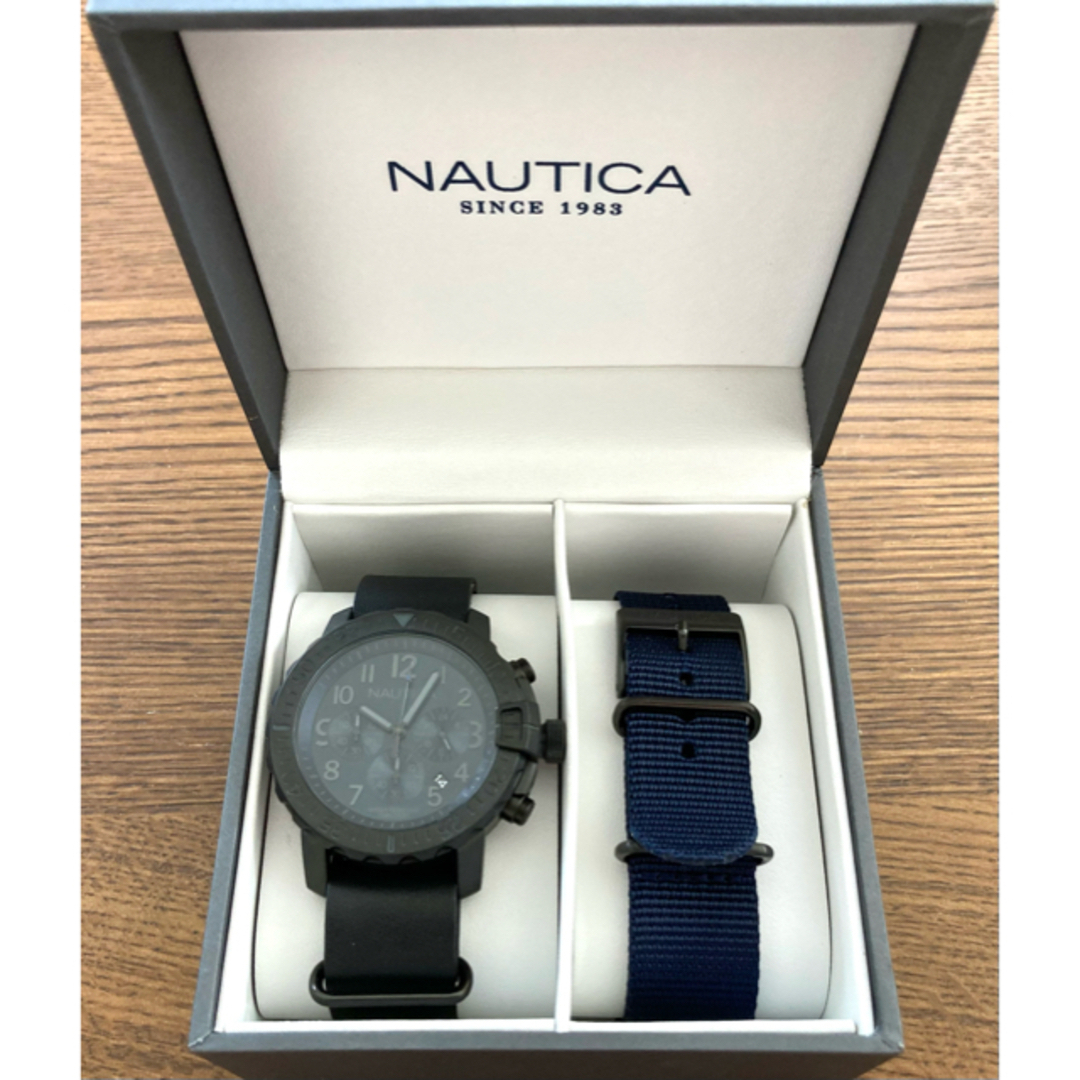 NAUTICA(ノーティカ)のNauticaノーティカ クロノグラフNAD21509G 新品 メンズの時計(腕時計(アナログ))の商品写真