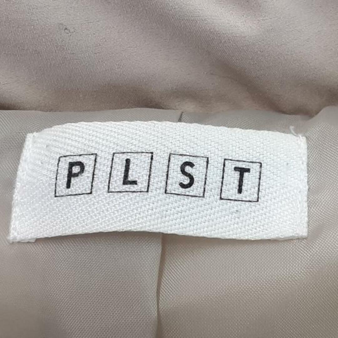 PLST(プラステ)のPLS+T(PLST)(プラステ) ダウンジャケット サイズL レディース - ベージュ 長袖/秋/冬 レディースのジャケット/アウター(ダウンジャケット)の商品写真