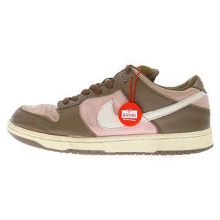 ナイキ(NIKE)のNIKE SB ナイキエスビー SB DUNK LOW PRO STUSSY CHERRY 304292-671 ステューシー ダンク ロー プロ チェリー ローカットスニーカー US10/28cm ピンク/ブラウン(スニーカー)