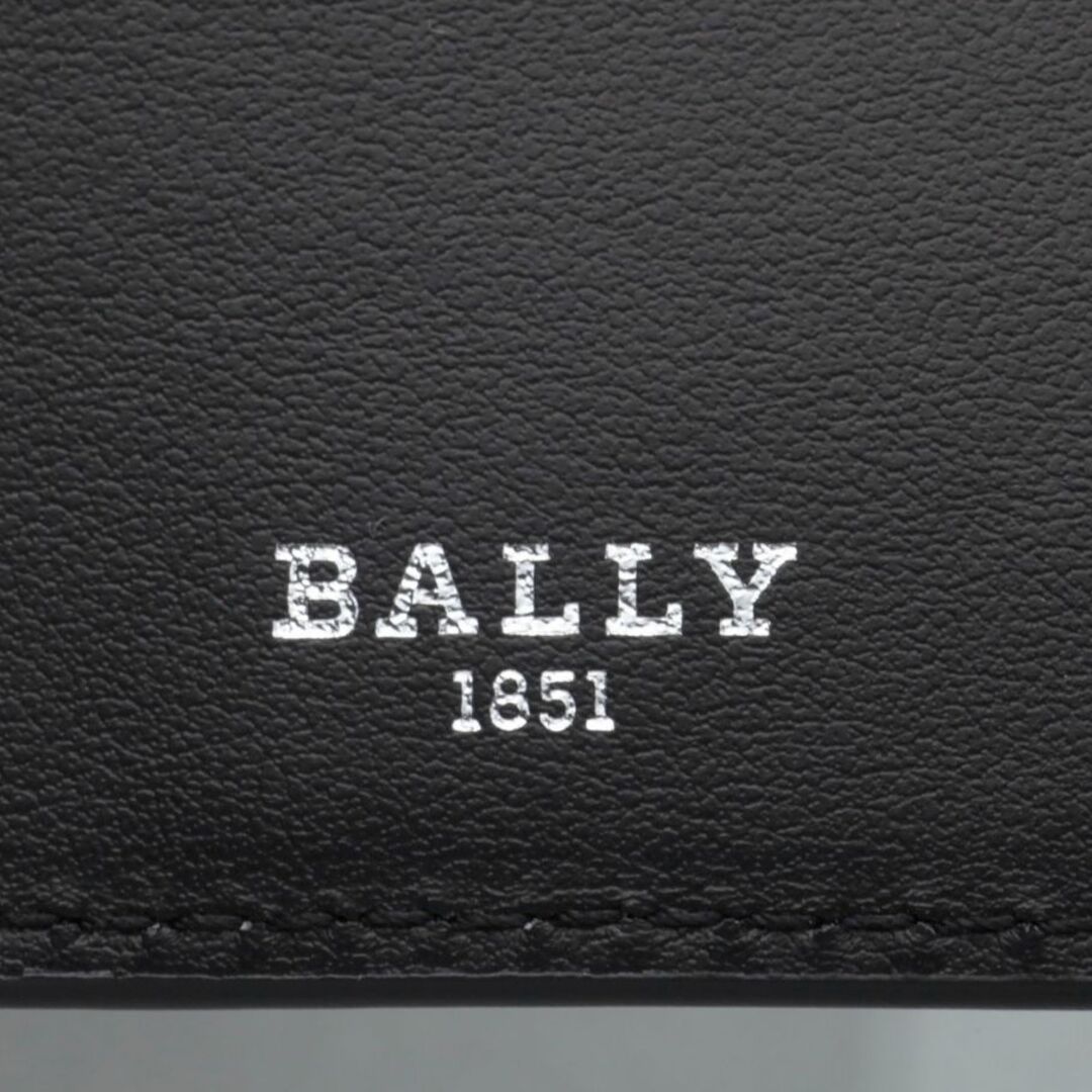 Bally(バリー)のK3557 未使用 美品 バリー 本革 モノグラム 二つ折 カード 札入れ メンズのファッション小物(折り財布)の商品写真