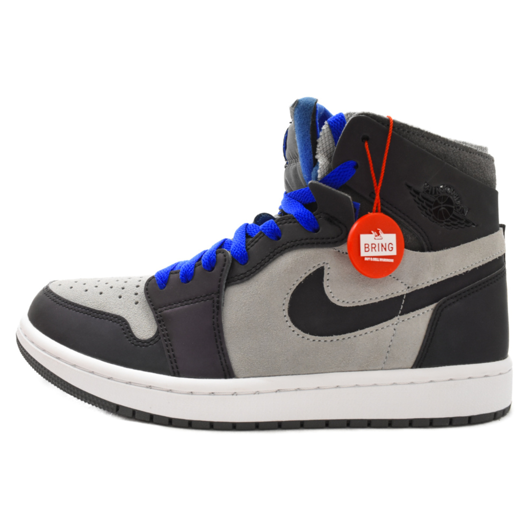 NIKE(ナイキ)のNIKE ナイキ ×League of Legends AIR JORDAN1 ZOOM CMFT E‐SPORT DD1453-001 リーグレジェンド エアジョーダン1 ズーム ハイカットスニーカー グレー US8.5/26.5cm メンズの靴/シューズ(スニーカー)の商品写真