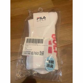 FILA GOLF レディースクルーソックス　新品未使用(ソックス)