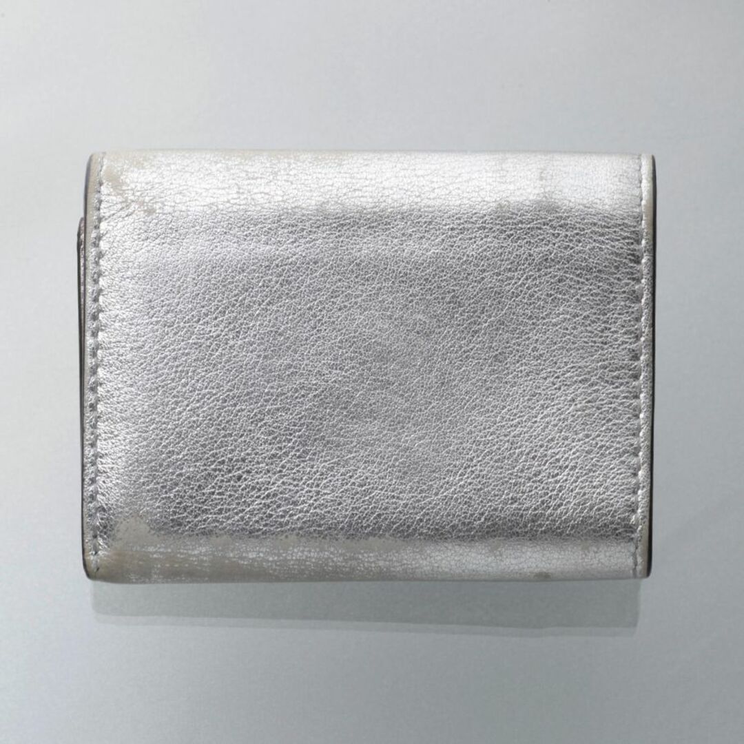 FENDI(フェンディ)のK3559 フェンディ ズッカ 本革 三つ折 ミニ 財布 箱付き ITALY製 レディースのファッション小物(財布)の商品写真