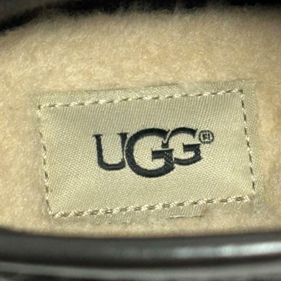 UGG(アグ)のUGG(アグ) レインブーツ JAPAN24 レディース - 1014458 黒 インソール取外し可 ラバー×スエード レディースの靴/シューズ(レインブーツ/長靴)の商品写真