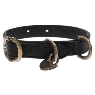 クロムハーツ(Chrome Hearts)のCHROME HEARTS クロムハーツ DOG COLLAR GUNSLINGER MEDIUM ドッグカラー ガンスリンガー ミディアム 首輪 シルバー/ブラック(その他)