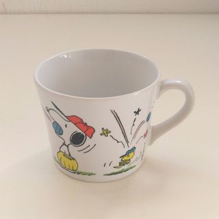 スヌーピー(SNOOPY)の【ビンテージ】スヌーピーコーヒーカップ(キャラクターグッズ)