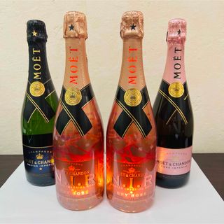 モエエシャンドン(MOËT & CHANDON)の未開栓 モエシャンドン 4本セット(シャンパン/スパークリングワイン)