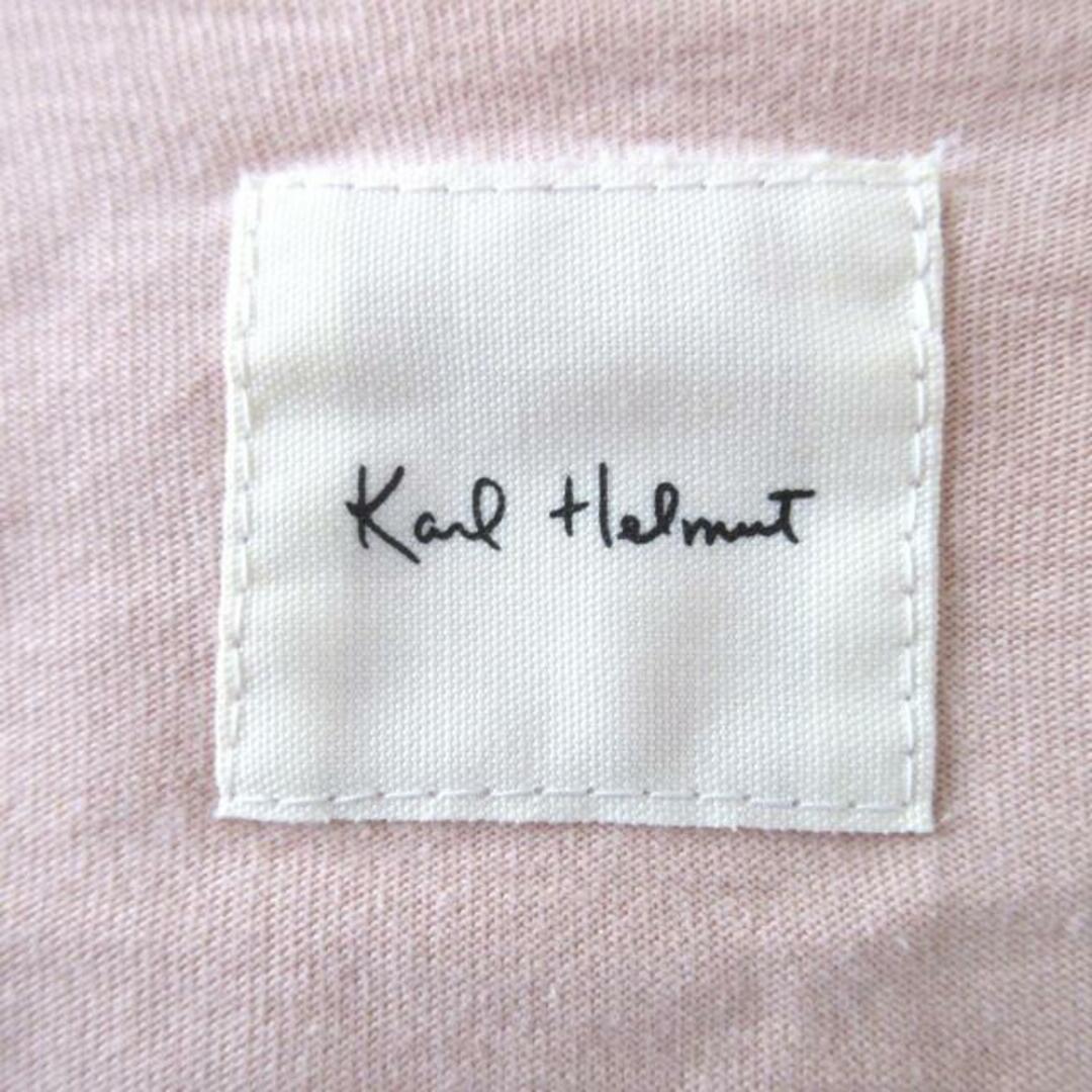 Karl Helmut(カールヘルム)のKarlHelmut(カールヘルム) 半袖Tシャツ レディース - ピンク クルーネック レディースのトップス(Tシャツ(半袖/袖なし))の商品写真