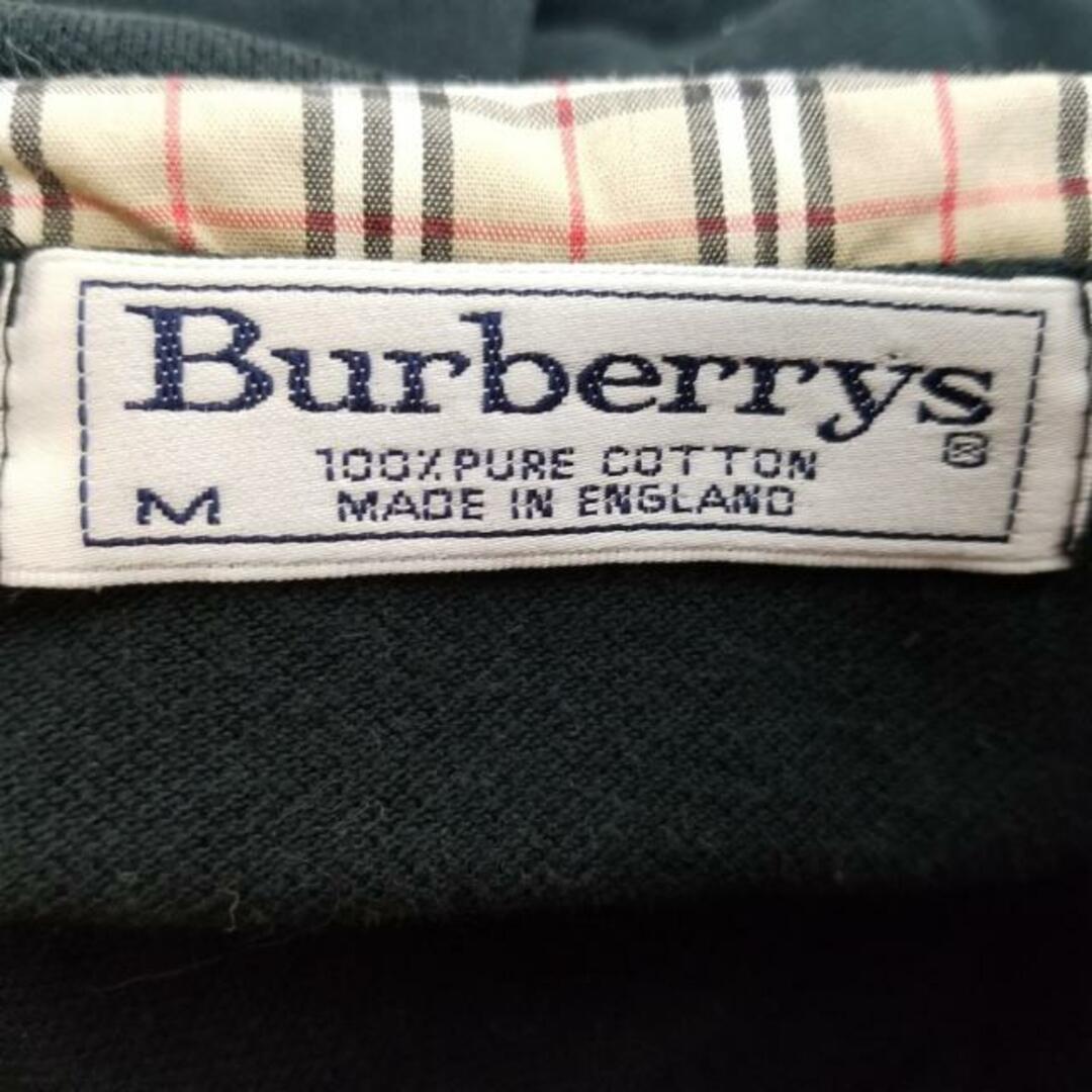 Burberry's(バーバリーズ) 半袖ポロシャツ サイズM レディース - 黒×ベージュ×マルチ チェック柄 レディースのトップス(ポロシャツ)の商品写真