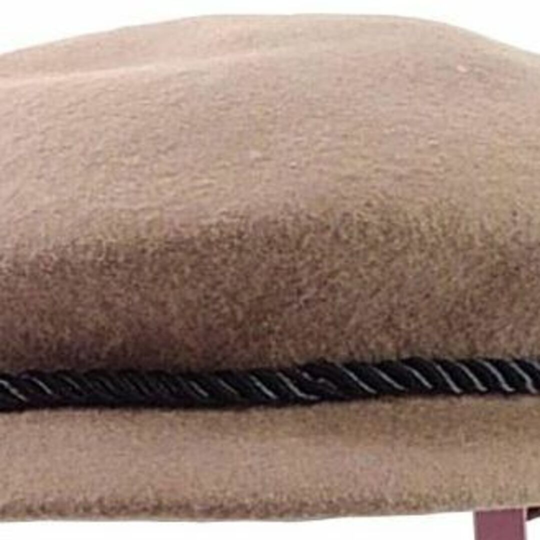 KC0114■ 新品 訳あり ハンチング 帽子 レディース フェルト ブラウン レディースの帽子(ハンチング/ベレー帽)の商品写真
