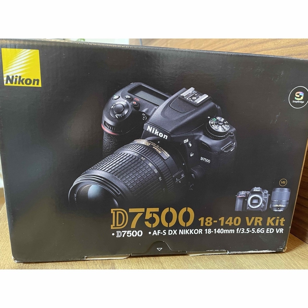 Nikon(ニコン)のNikon デジタル一眼レフカメラ D7500 18-140 VR レンズキット スマホ/家電/カメラのカメラ(デジタル一眼)の商品写真