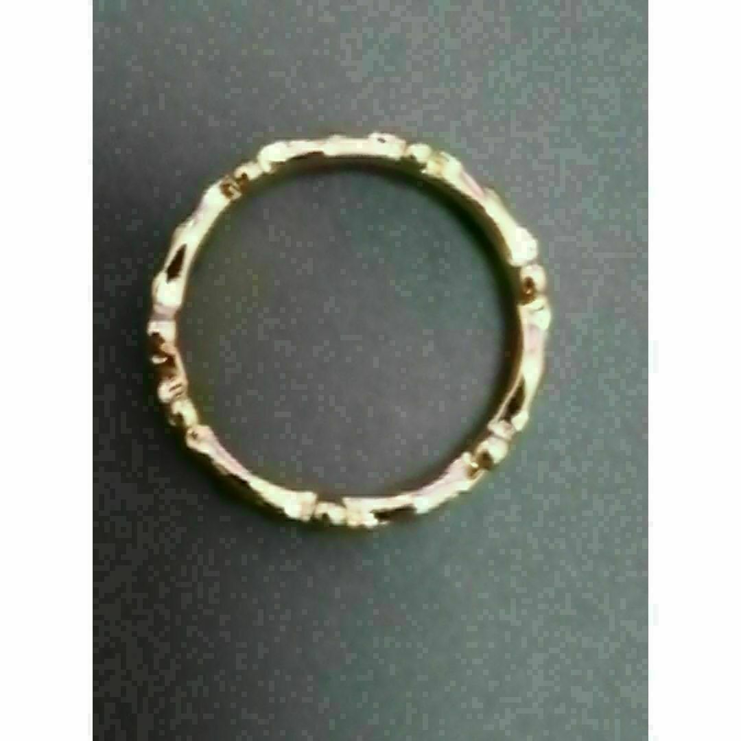 【A149】リング　メンズ　指輪　ゴールド　アクサセリー　20号 レディースのアクセサリー(リング(指輪))の商品写真