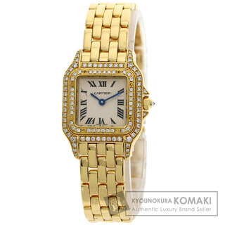 カルティエ(Cartier)のCARTIER WF3072B9 パンテール SM 2重ダイヤモンド メーカーコンプリート 腕時計 K18YG K18YG ダイヤモンド レディース(腕時計)