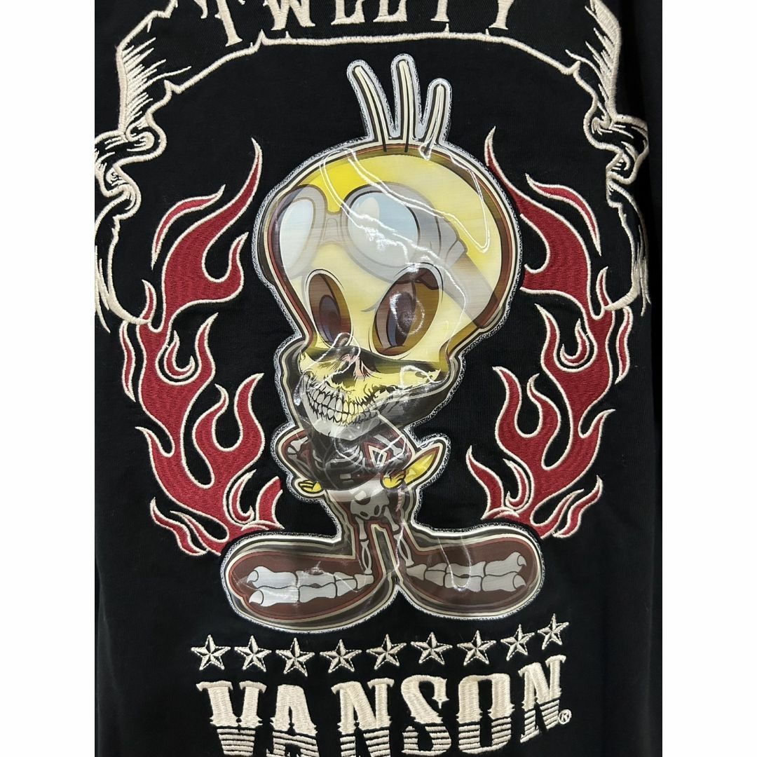 VANSON(バンソン)の＊vanson×ルーニーテューンズ レンチキュラー 半袖 Tシャツ L メンズのトップス(Tシャツ/カットソー(半袖/袖なし))の商品写真