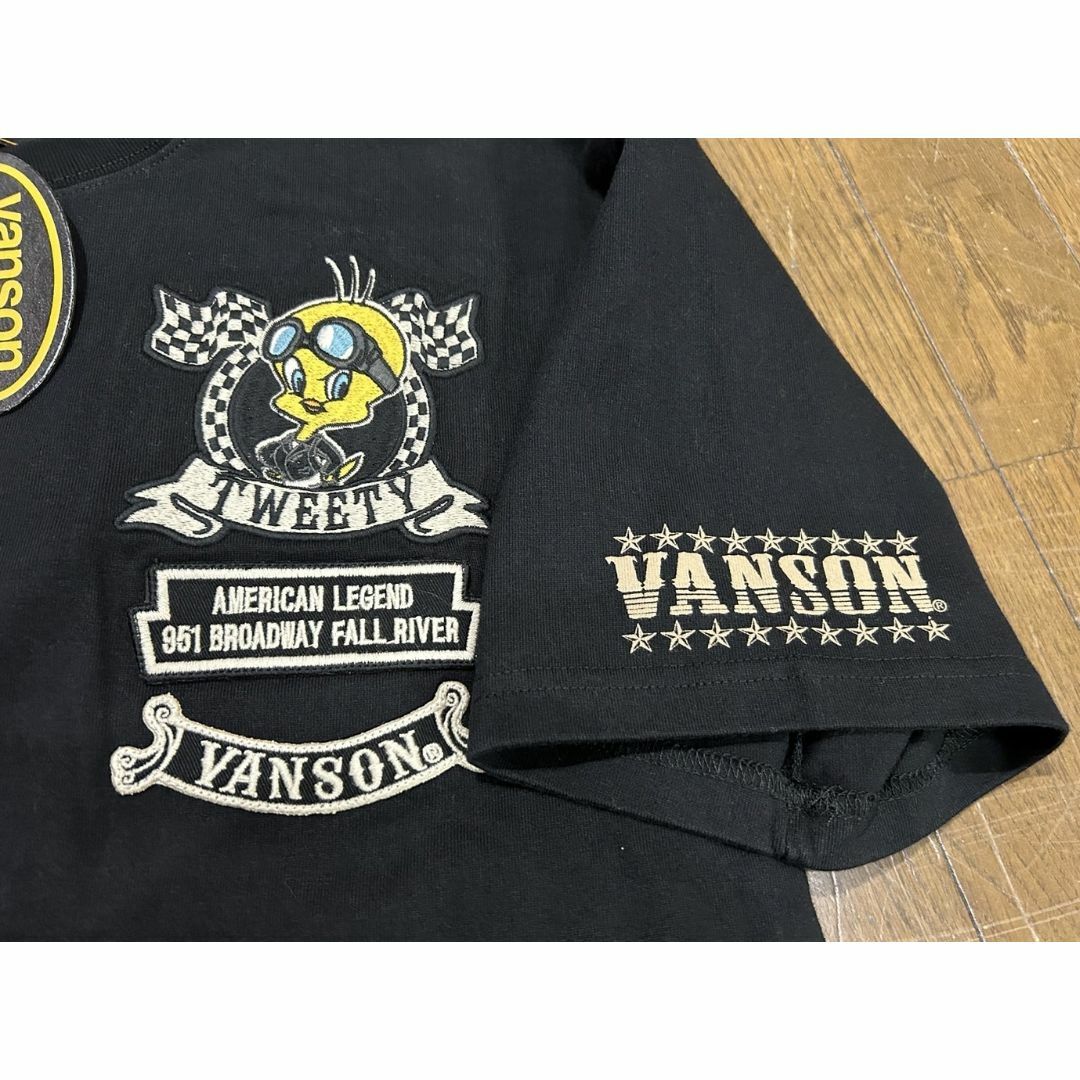 VANSON(バンソン)の＊vanson×ルーニーテューンズ レンチキュラー 半袖 Tシャツ L メンズのトップス(Tシャツ/カットソー(半袖/袖なし))の商品写真