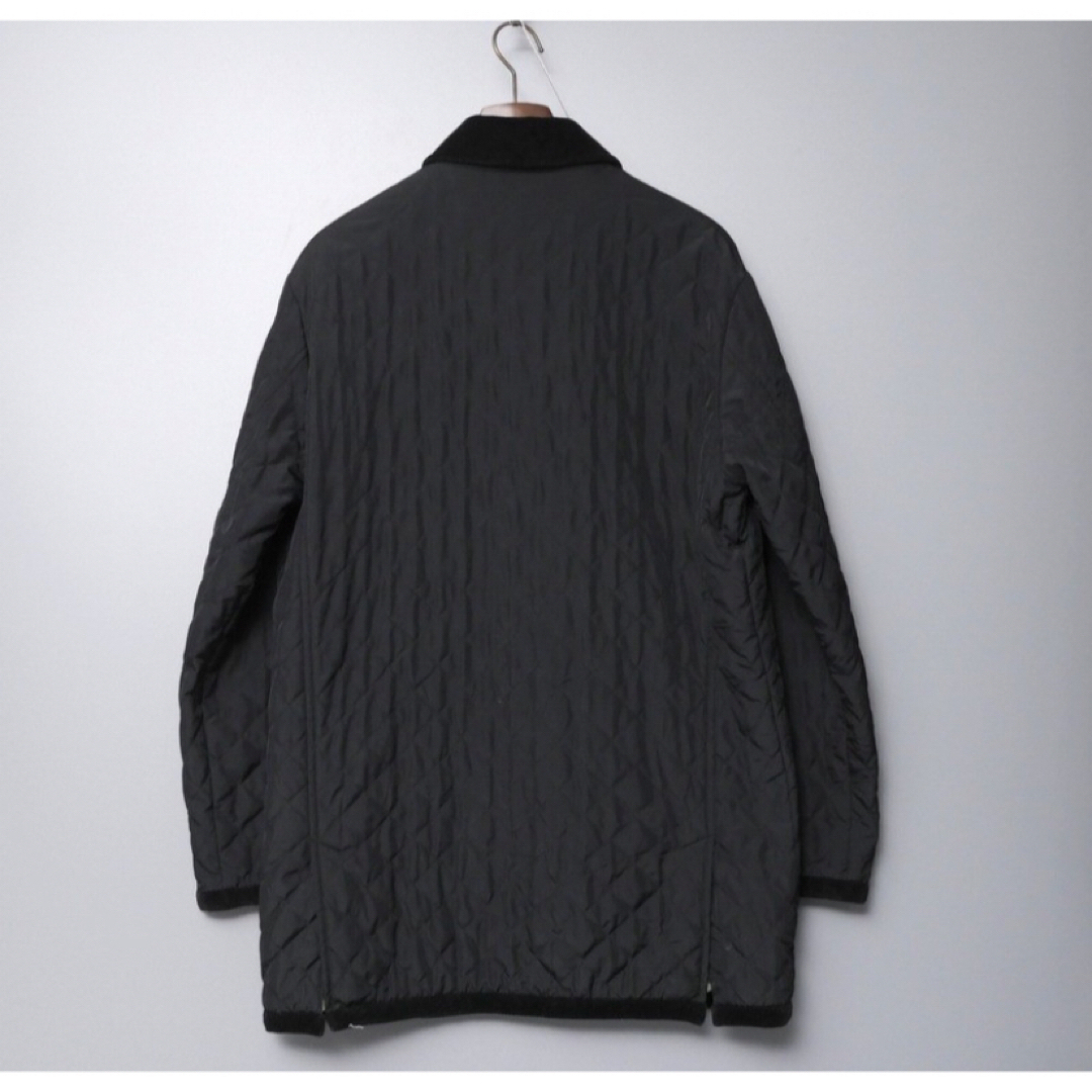 BURBERRY BLACK LABEL(バーバリーブラックレーベル)の【美品】Burberry キルティングコート ノバチェック & マフラー メンズのジャケット/アウター(その他)の商品写真