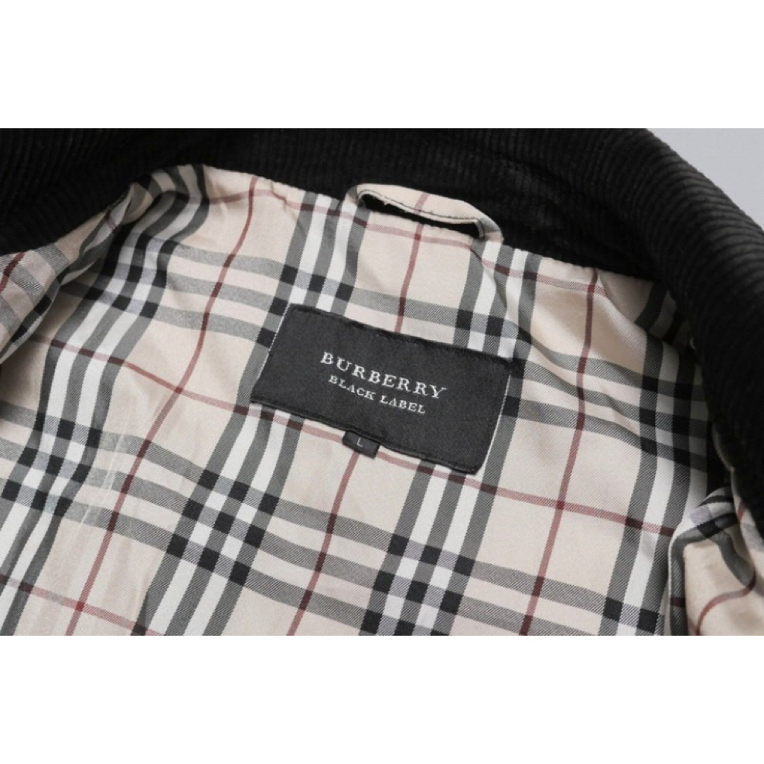 BURBERRY BLACK LABEL(バーバリーブラックレーベル)の【美品】Burberry キルティングコート ノバチェック & マフラー メンズのジャケット/アウター(その他)の商品写真