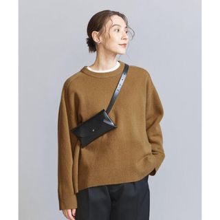 ビューティアンドユースユナイテッドアローズ(BEAUTY&YOUTH UNITED ARROWS)のBEAUTY&YOUTH ウールカシミヤ ラグランクルーネックニットプルオーバー(ニット/セーター)