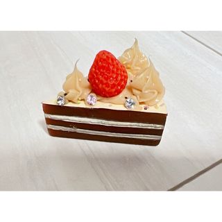 チョコレートケーキ　キーホルダー(キーホルダー)