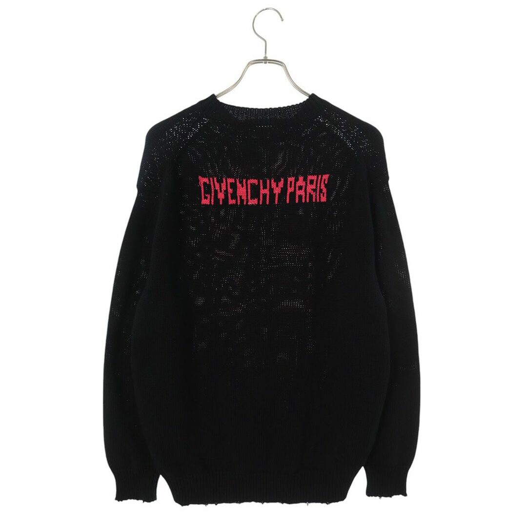 GIVENCHY - ジバンシィ BW903D4Z2E 4Gロゴダメージ加工ニット メンズ 