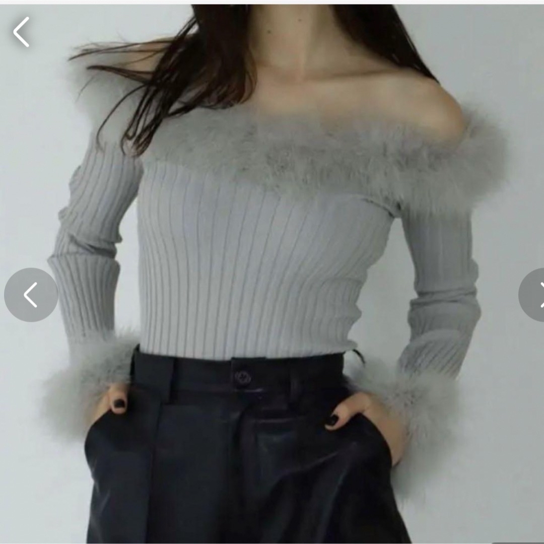 Bubbles(バブルス)の❤️‍🔥Melt the lady fluffy tail tops❤️‍🔥 レディースのトップス(カットソー(長袖/七分))の商品写真