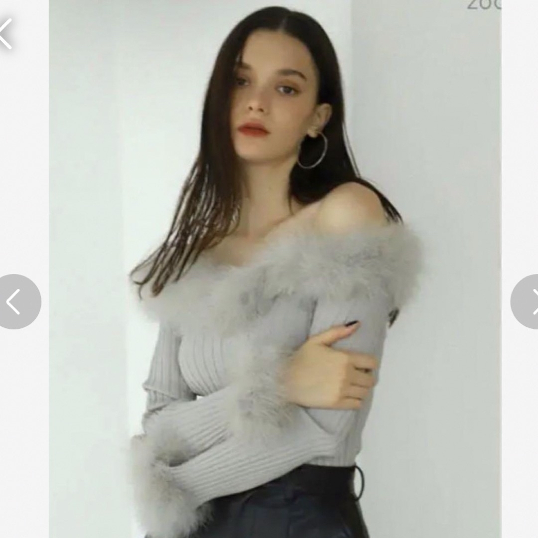 Bubbles(バブルス)の❤️‍🔥Melt the lady fluffy tail tops❤️‍🔥 レディースのトップス(カットソー(長袖/七分))の商品写真