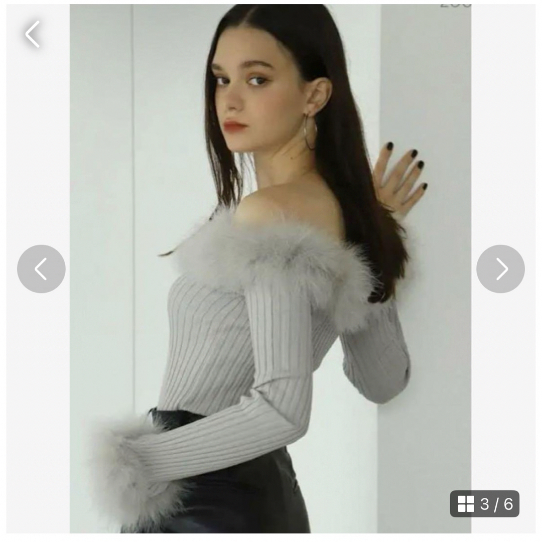 Bubbles(バブルス)の❤️‍🔥Melt the lady fluffy tail tops❤️‍🔥 レディースのトップス(カットソー(長袖/七分))の商品写真