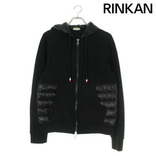 モンクレール(MONCLER)のモンクレール  MAGLIA CARDIGAN ダウン切り替えジップアップパーカー メンズ M(パーカー)